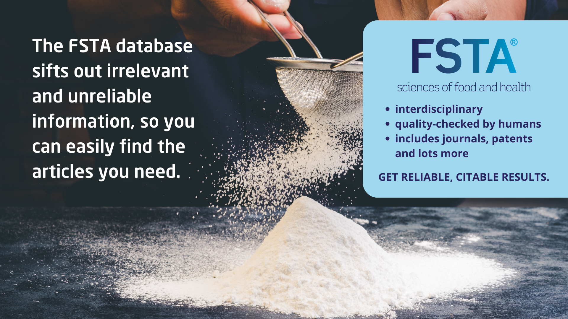 FSTA screensaver - flour